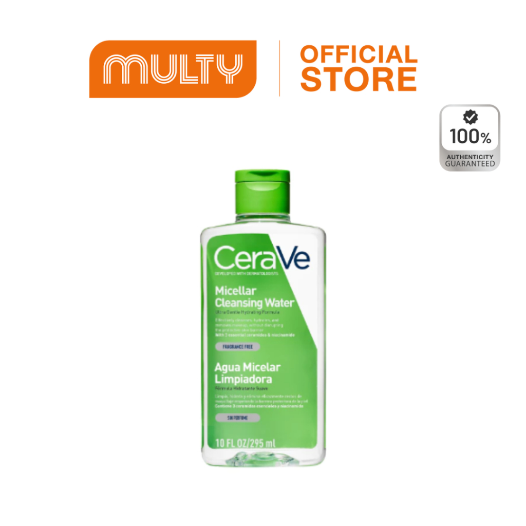 CERAVE Micellar Cleansing Water ไมเซล่า คลีนซิ่ง วอเตอร์ ลบทุกเมคอัพ ทุกสภาพผิว