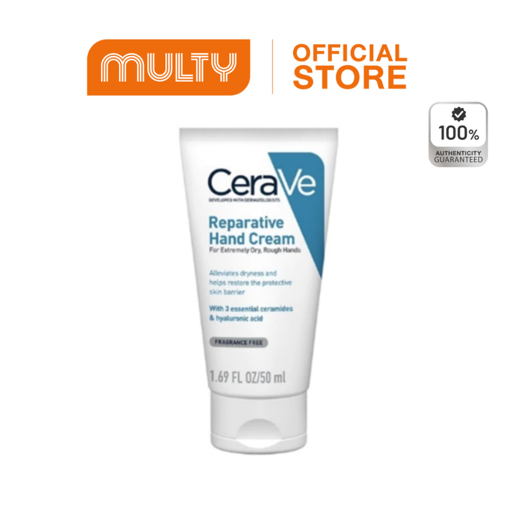 Cerave Reparative Hand Cream เซราวี รีแพร์เรทีฟ แฮนด์ ครีมบำรุงผิวมือ 50มล.