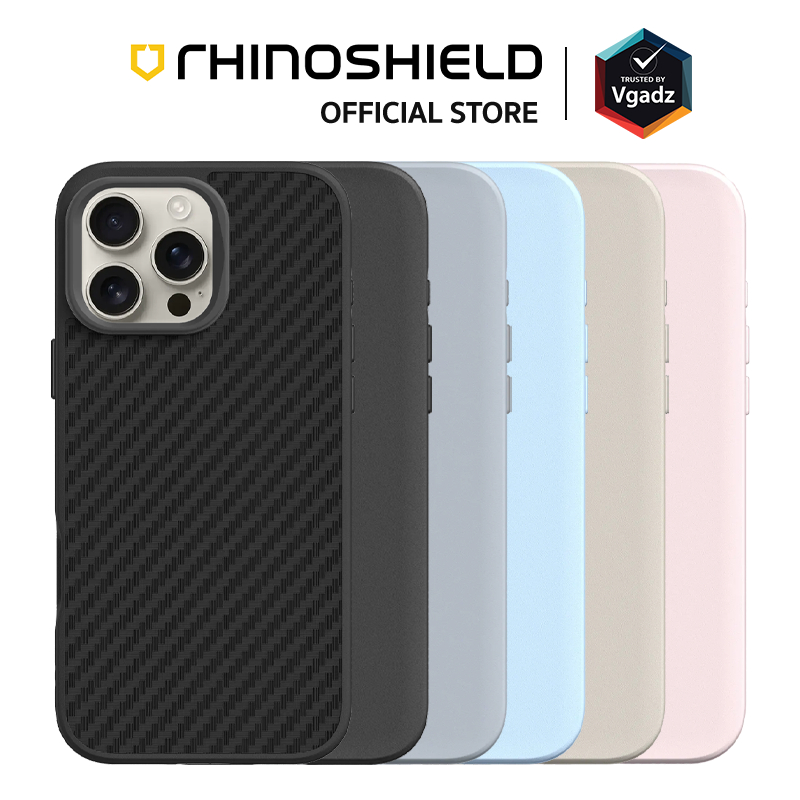 Rhinoshield รุ่น SolidSuit - เคสสำหรับ iPhone 16 / 16 Plus / 16 Pro / 16 Pro Max