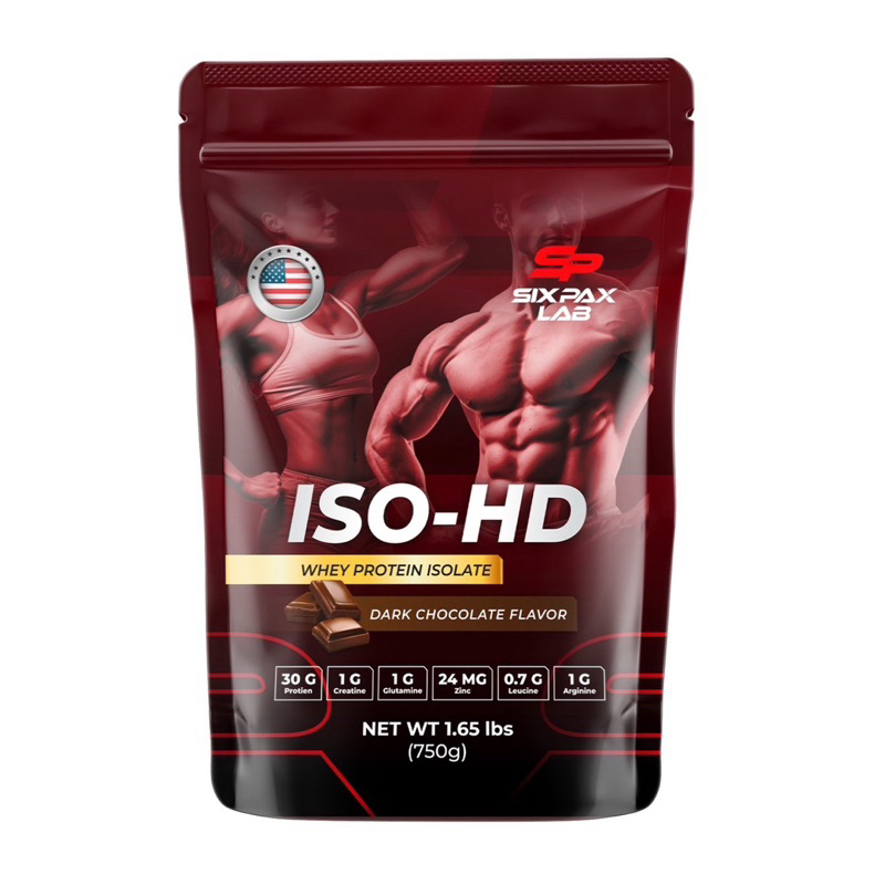 Whey ISO-HD รสดาร์คช็อกโกแลต เวย์โปรตีนสำหรับสายลีนโดยเฉพาะ โปรตีนสูง 30g ส่งฟรี มีเก็บปลายทาง - SIX PAX LAB รูปที่ 3