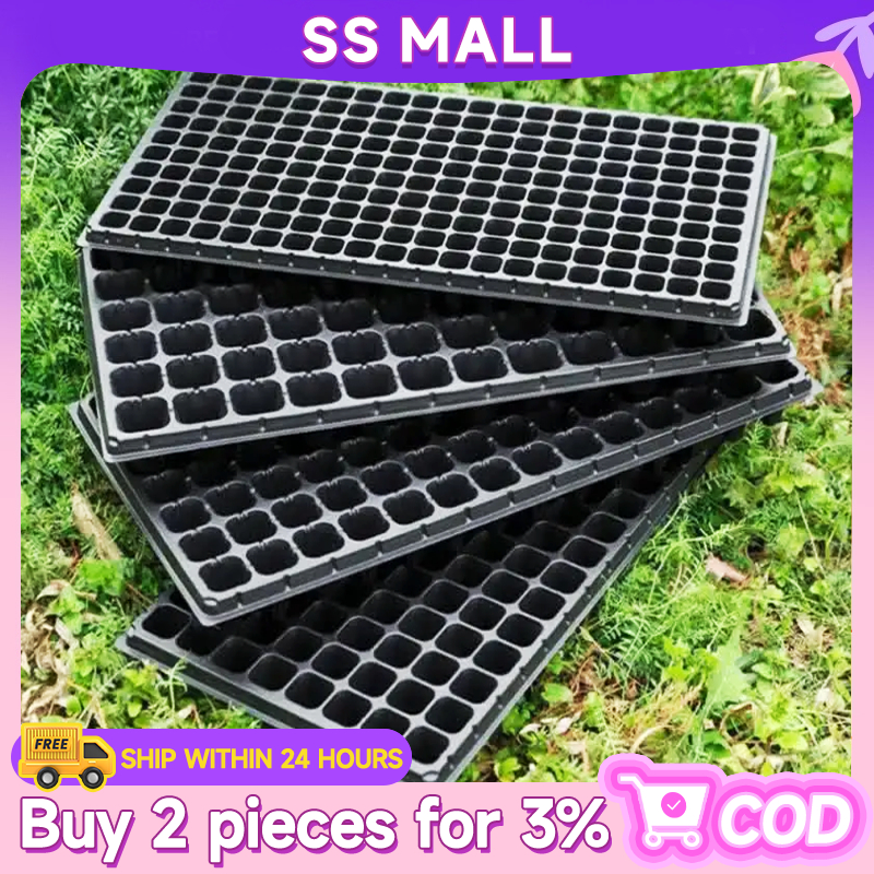 ถาดเพาะกล้า ถาดหลุม ถาดเพาะชำ ยกกล่อง ขนาด32、50、72、105、128、200 หลุม