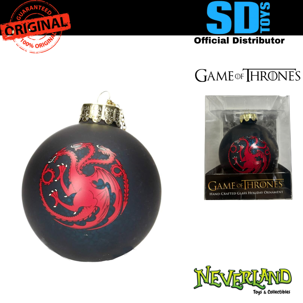 Game of Thrones: Targaryen Christmas Ornament by Kurt Adler