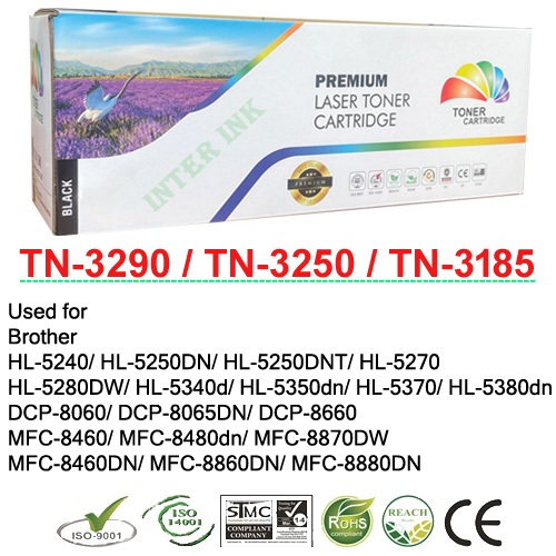 ตลับหมึก Brother HL-5340D / HL-5350DN / HL-5370DW / HL-5380DN (TN-3290) สีดำ Full Color