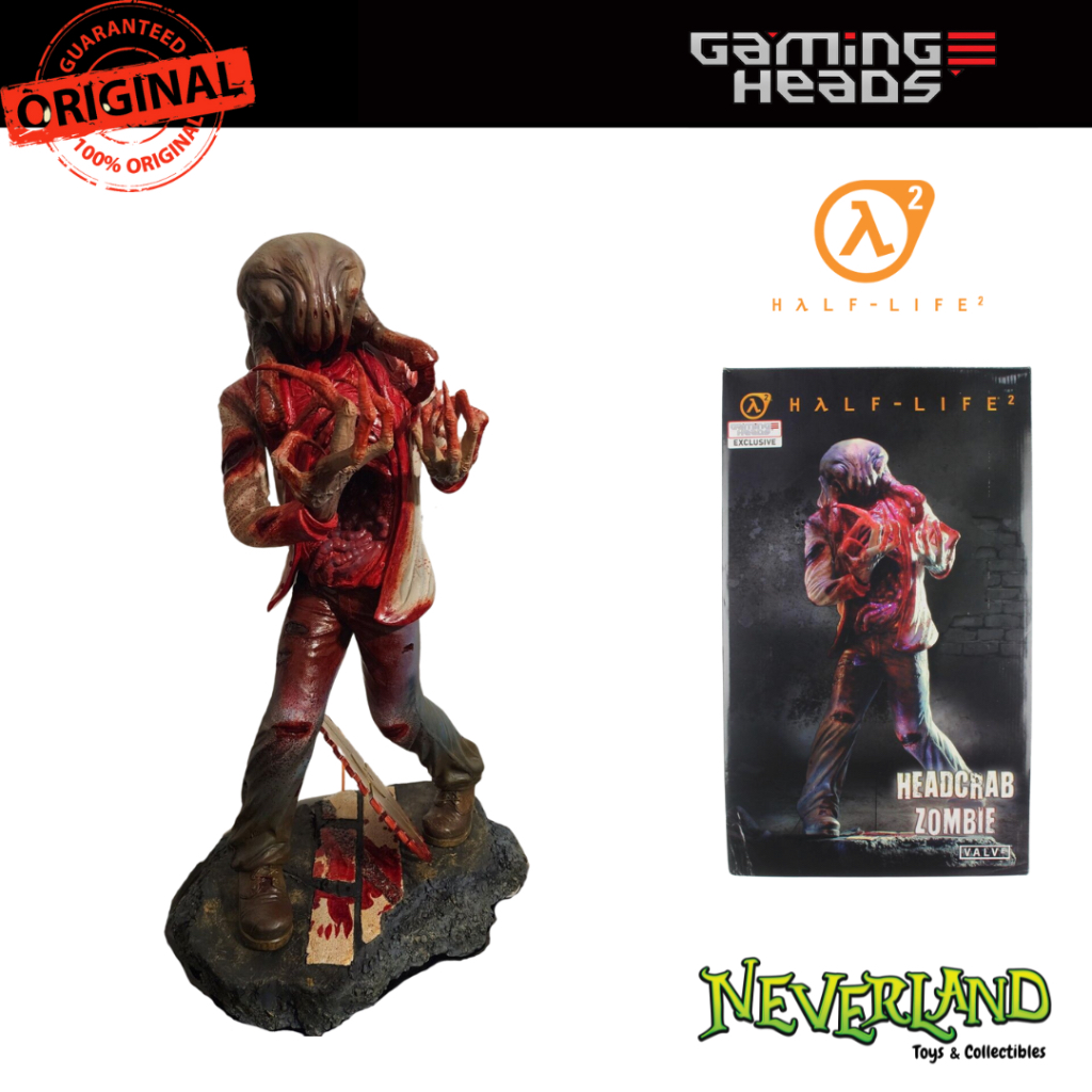 (Gaming Heads) Half-Life 2: Headcrab Zombie Statue 50cm