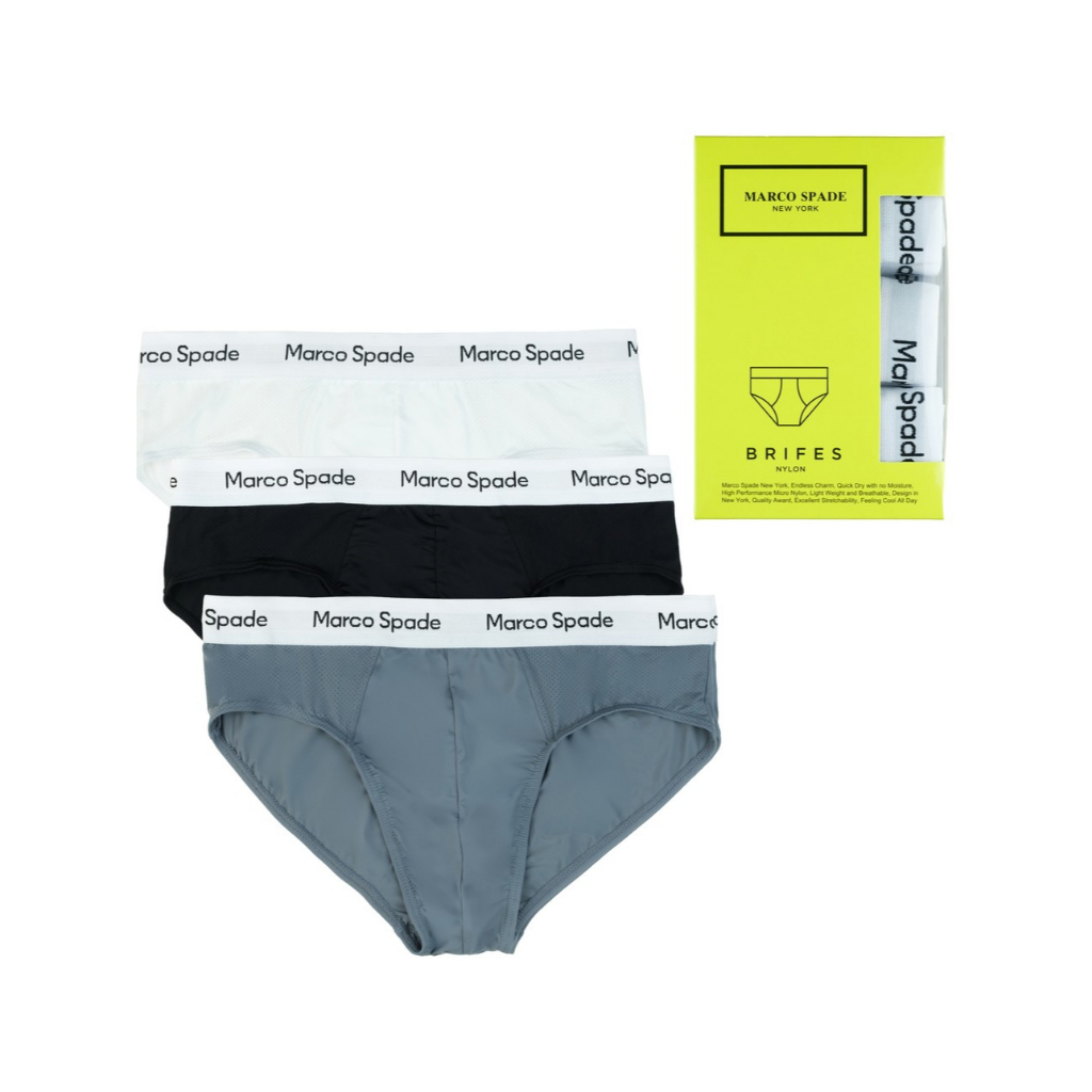1แถม1 Marco Spade กางเกงชั้นใน ทรง Briefs  เนื้อผ้า Nylon