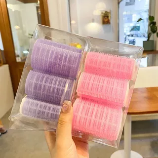 โรลม้วนผมสะท้อนความร้อน แบบธรรมชาต DIY ม้วนผมหน้าม้า จัดแต่งทรงผมโรลม้วนผม ที่ม้วนผม โรลม้วนผ-em