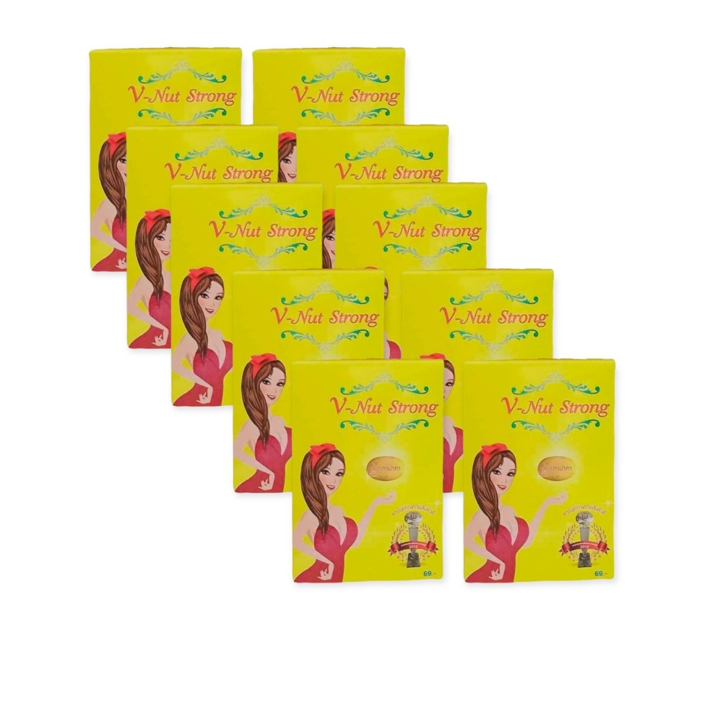 แพ็ค 10 ก้อน สบู่วีนัส สบู่สมุนไพรสูตรทานาคา สบู่สมุนไพร 6 ชนิด