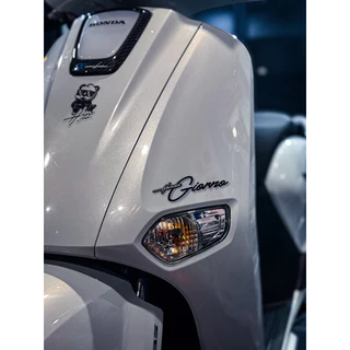 Hinsticker สติ๊กเกอร์ Honda Giorno ฮอนด้าจีออโน่ #ติดมุมไฟเลี้ยว H.2
