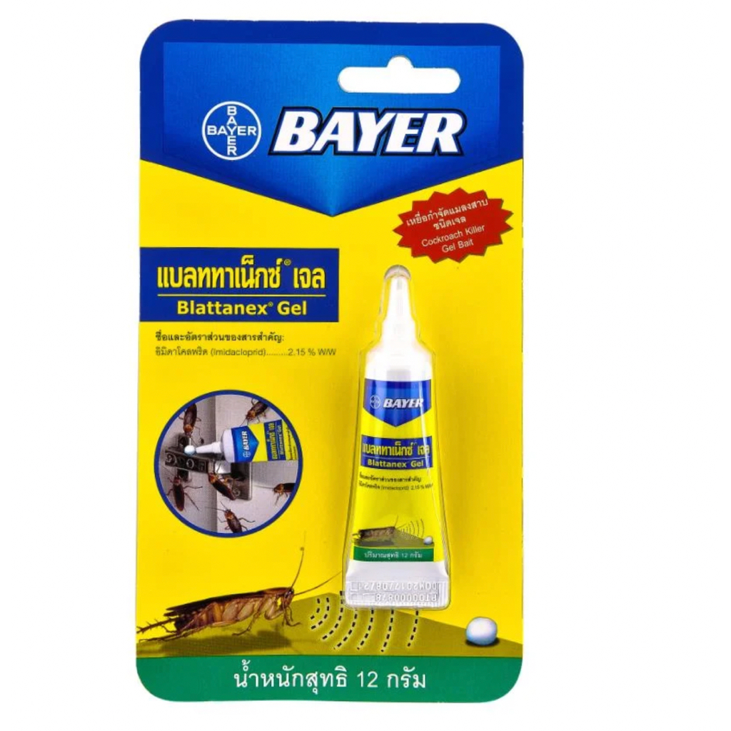 BAYER BLATTANEX เจลกำจัดแมลงสาบ 12 กรัม