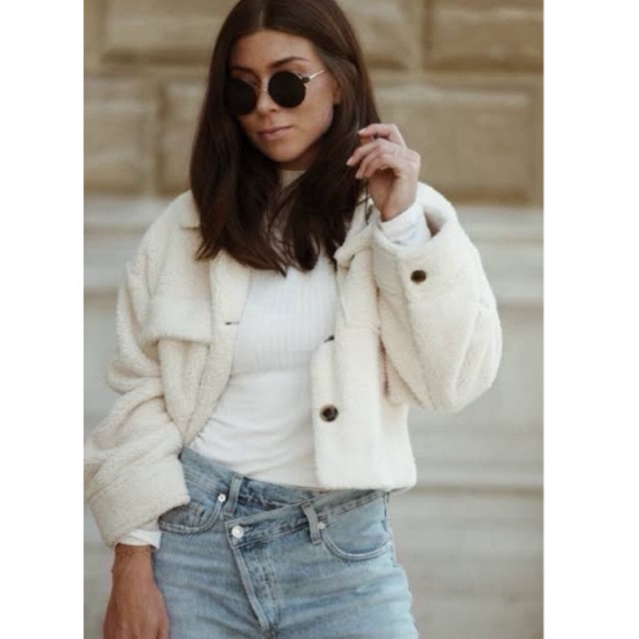 Zara classics jacket wool เสื้อแขนยาว