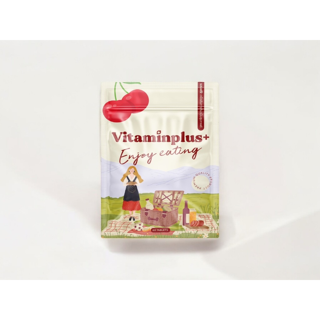 🍒ส่งฟรี วิตามินพลัส เสริมอาหาร เพิ่มความอยาก เพิ่มนํ้าหนัก 4-8 kg