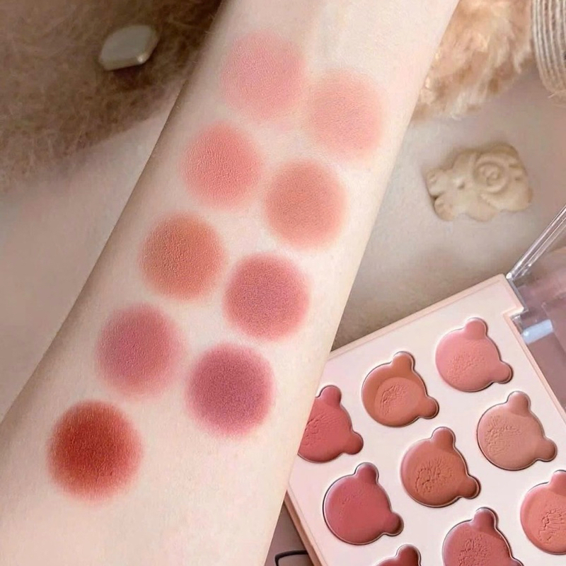 (✅แท้/พร้อมส่ง) Dasique My Bear Collection Palette พาเลท อายแชโดว 🐻🤎 - รูปที่ 6