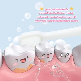 COZII จัดส่งตอนนี้🚀แปรงสีฟันขนนุ่ม แปรงฟันเด็กเล็ก เส้นใย แปรงสีฟันขนนุ่ม แปรงสีฟัน สำหรับเด็ก 10,000 แปรงสีฟันเด็ก