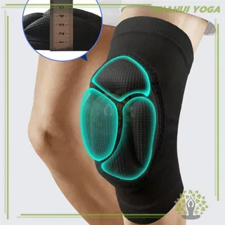 ฟองน้ำ badgeสนับเข่ากีฬาลายเปลือกหอยเต่า สนับเข่ายืดหยุ่นได้สำหรับออกกำลังกาย เล่นกีฬาต่างๆ