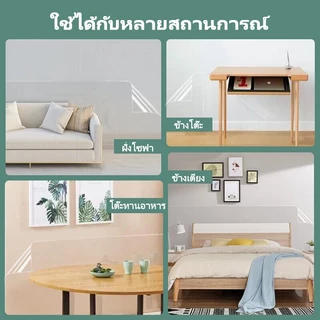 ฟิล์มป้องกันผนัง สติ๊กเกอร์ฟิล์มป้องกัน ไฟฟ้าสถิต ไม่ทำลายผนัง ทนความร้อนสูง ป้องกันน้ำมันกระเด็น ทำความสะอาดง่าย