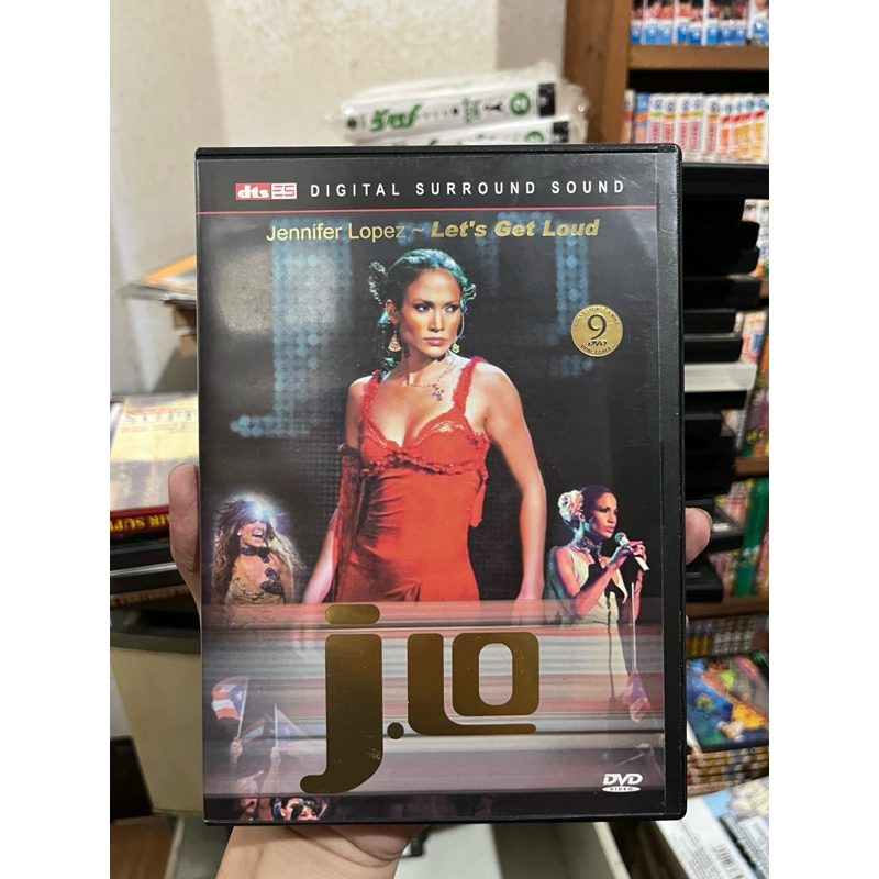 DVD Jennifer Lopez Let's Get loud เพลง