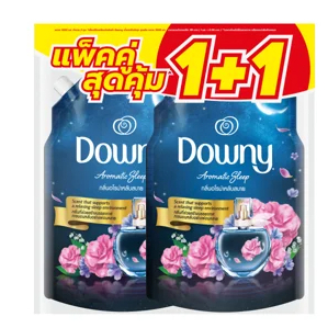 DOWNY ดาวน์นี่ น้ำยาปรับผ้านุ่ม อโรมาติก สลีป 1 ลิตร แพ็ค 1+1 (4987176273789)