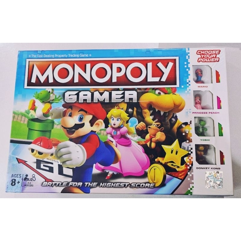 Monopoly mario เกมส์กระดาน ราคา ถูกที่สุด ดีลบีเคเค แกลเลอรีภาพที่ 5