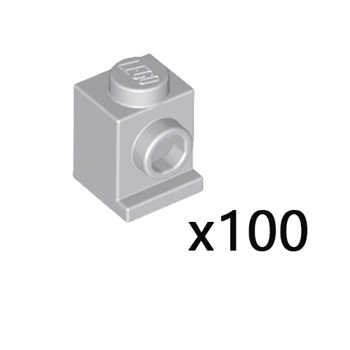 [245] x100 ชิ้น - ชิ้นส่วนเลโก้ Lego Part Brick, Modified 1 x 1 with Headlight (4070) ราคา/100ชิ้น