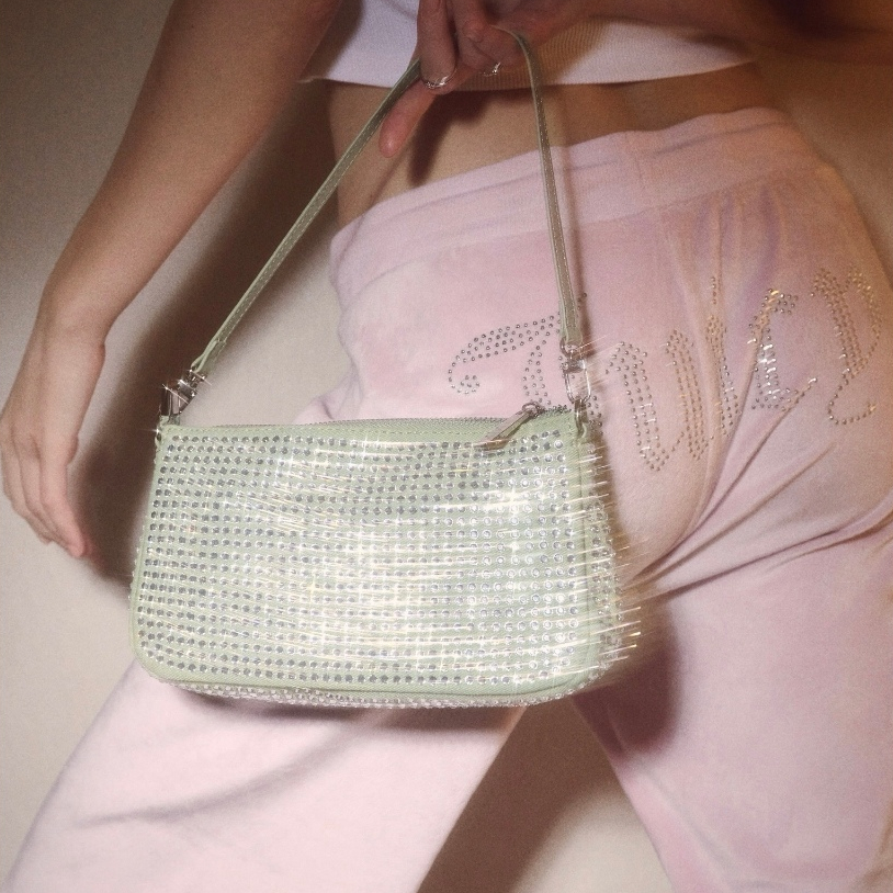 NEW! PENNE culture | "Joy" Bag Collection | กระเป๋าเพชรคริสตัลสุดวิ้งค์ ติดแกลม สายถอดได้