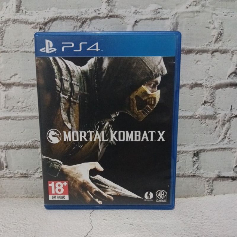 แผ่นเกมส์ PS4 MORTAL KOMBAT X  มือสอง