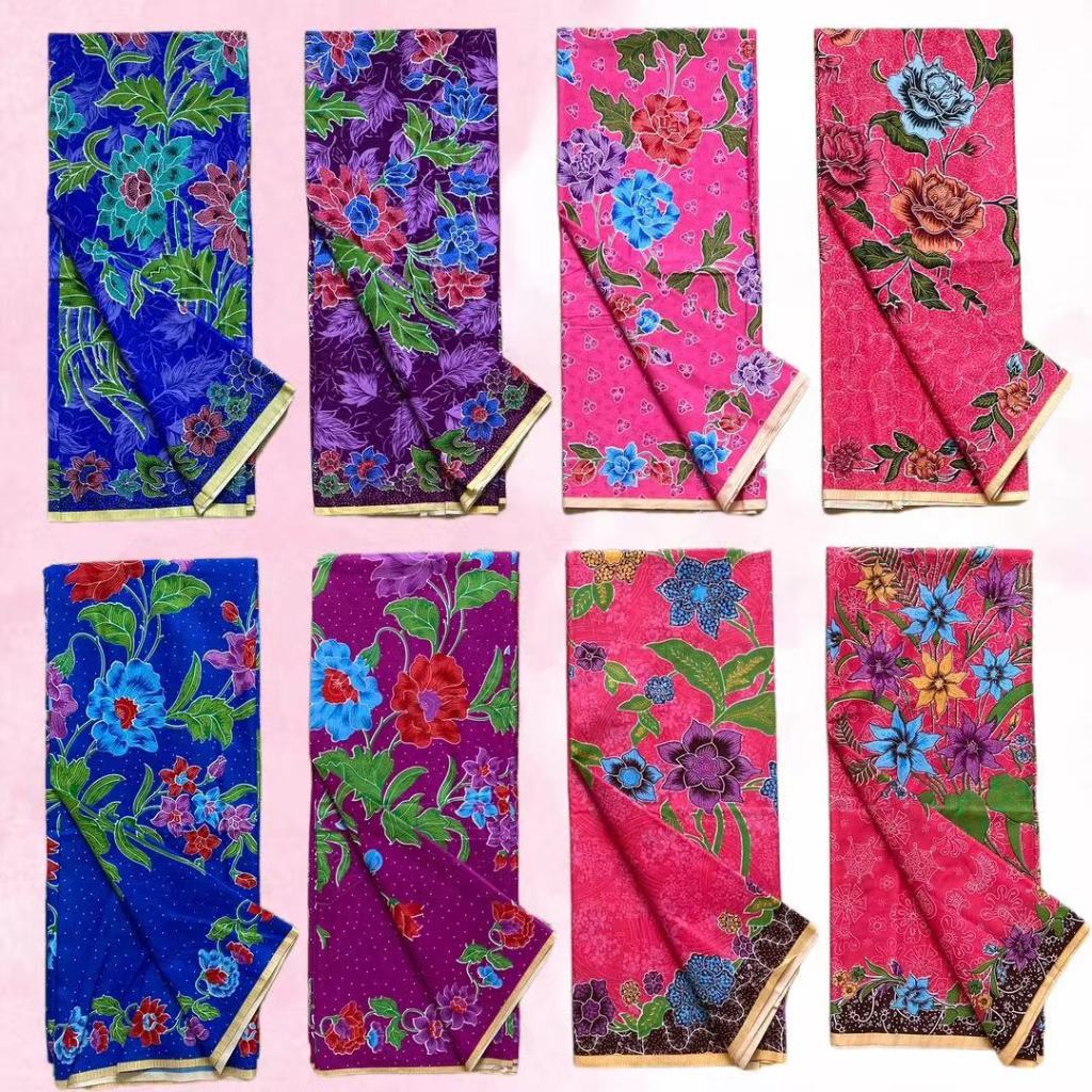 ผ้าถุง ผ้าถุงคละราย 10 ผืน Sarong Batik