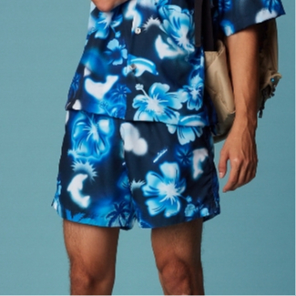 LEISURE PROJECTS) dancing under the moonlight SURF SHORTS