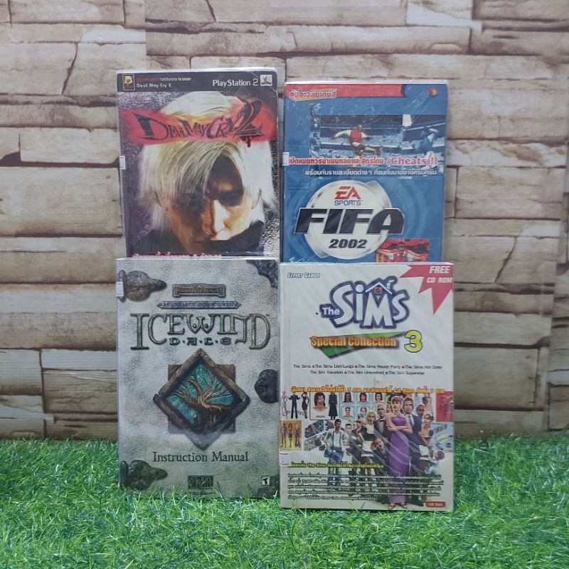 🤖👊⚔️🗡️: หนังสือเกมส์ :เรื่อง:IceWind TheSims DevilMayCry2 Fifa2002 x5458 x5459 x5460 x5461