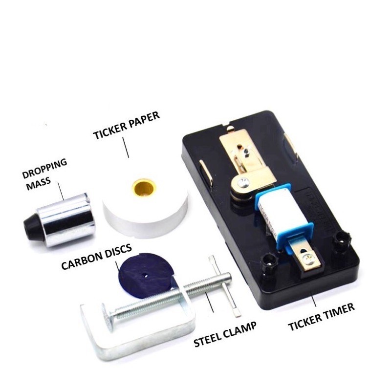 เครื่องเคาะสัญญาณ Ticker Timer Set - รูปที่ 4