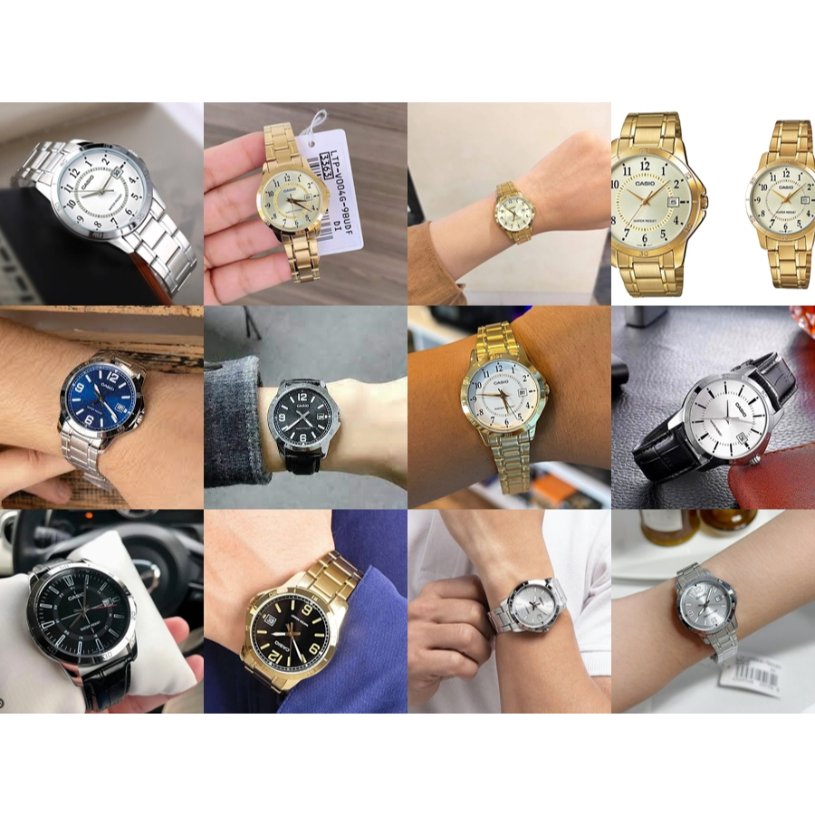 CASIO นาฬิกาข้อมือผู้ชาย รุ่น MTP-1239D-7A หน้าปัดสีเงิน / MTP-1239D รับประกันศูนย์เซ็นทรัล cmg