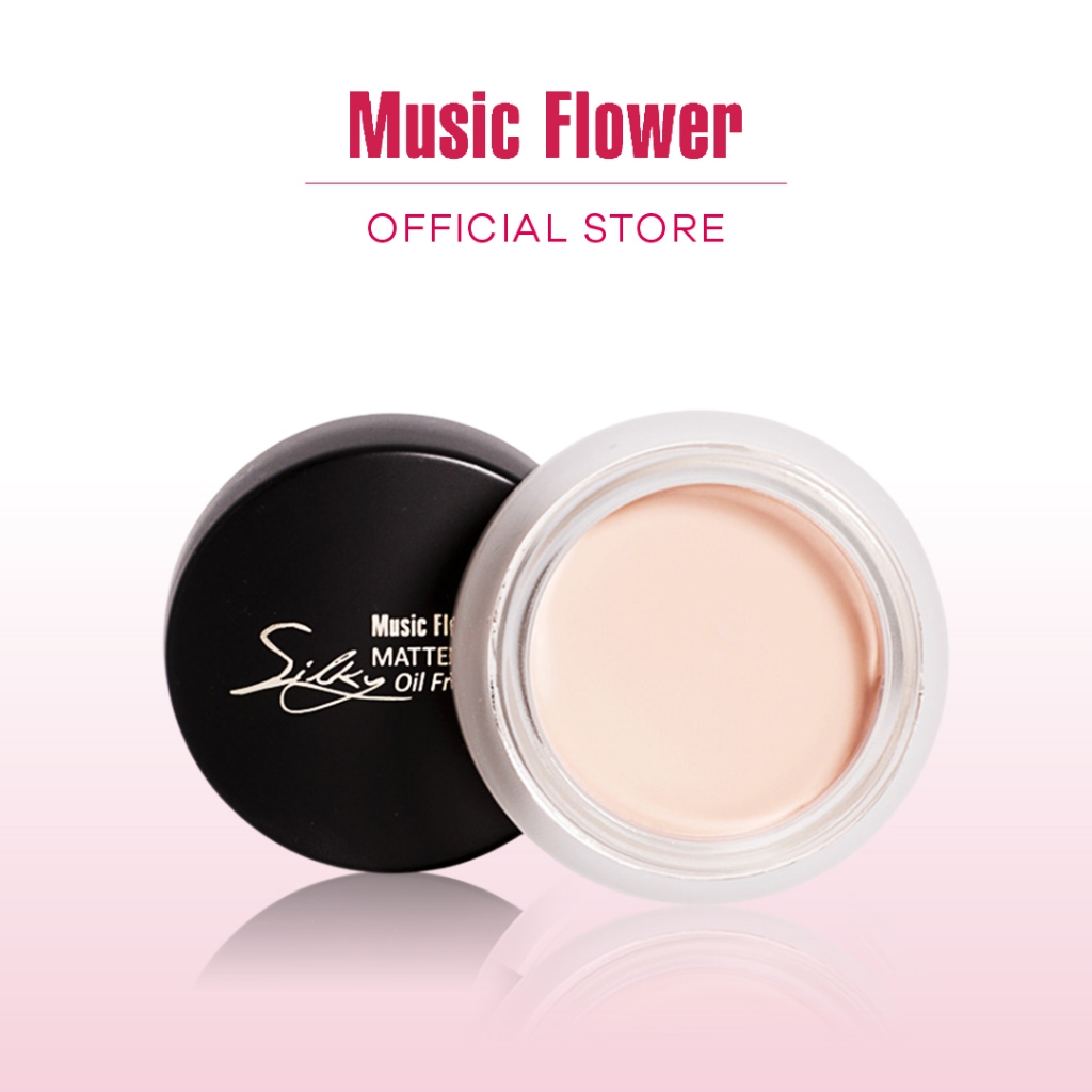 [Music Flower] Matte Mousse คอนซิลเลอร์เนื้อครีม ปกปิดรอยดำ รอยแดง รอยสิว ใต้ตาคล้ำ กันน้ำ 24 ชม.