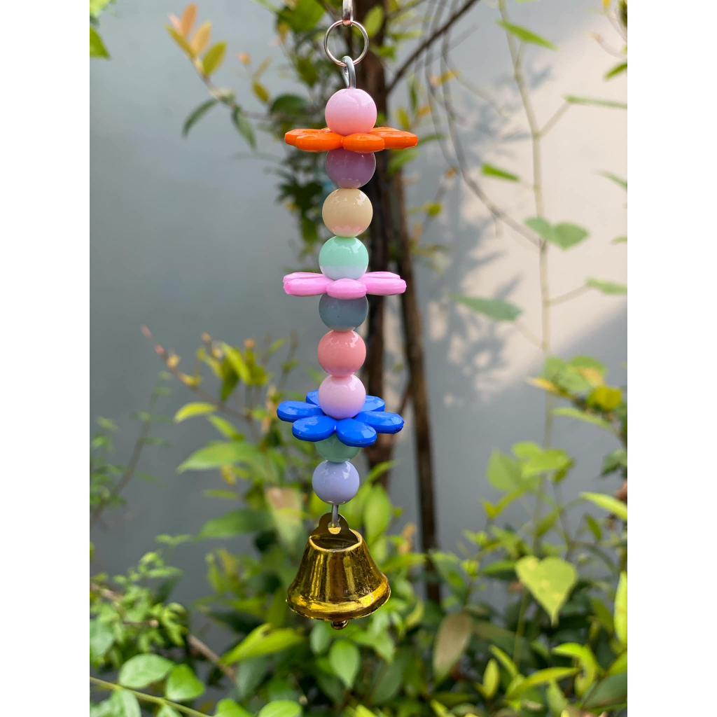 ของเล่นนก ของตกแต่งกรงนก อุปกรณ์สำหรับตกแต่งกรงนก