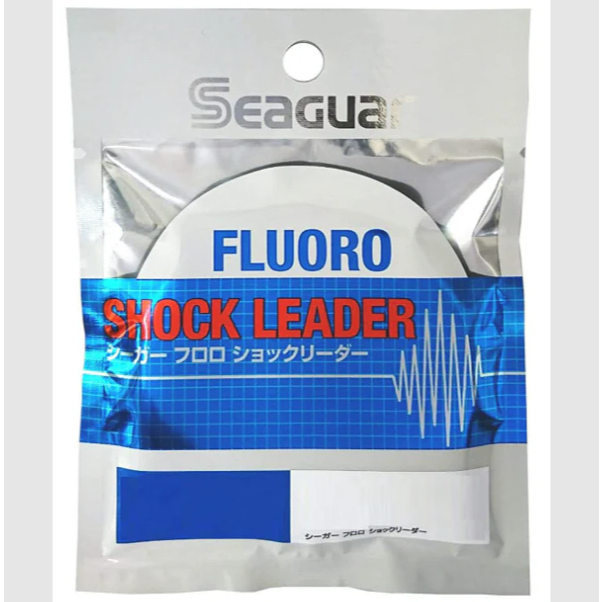 สาย FLUOROCARBON SHOCKLEADER ยี่ห้อ SEAGUAR สายฟลูโรคาร์บอน 100% สายหน้า ตกปลา