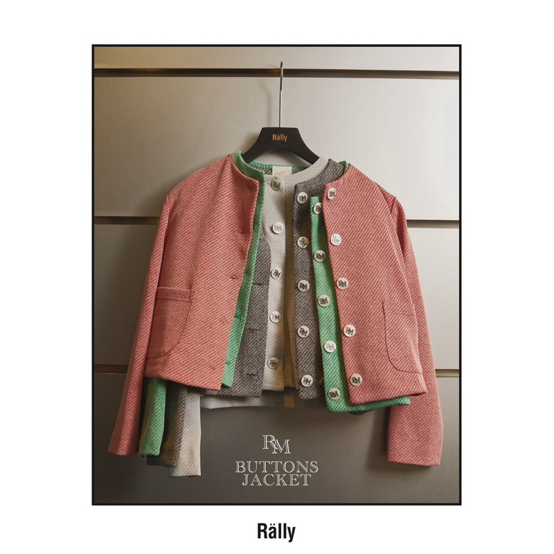 Rally RM Buttons Jacket (New items) 🧥
