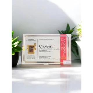 Cholessin โคเลสซิน ข้าวยีสต์แดง by Pharmanord 60 แคปซูล