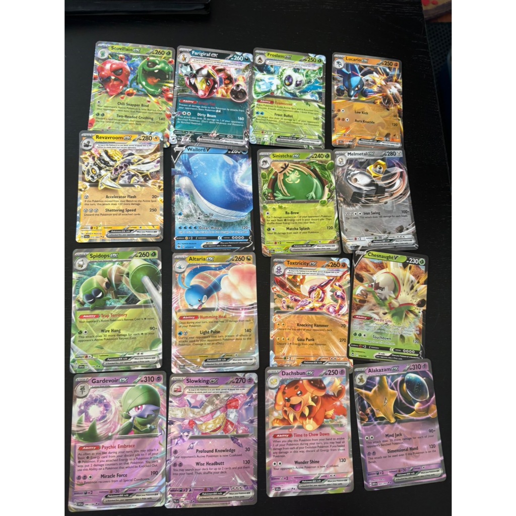 [Pokemon] การ์ดโปเกม่อน EX/V/VMAX/VSTAR อังกฤษ English Pokemon cards EX V VMAX VSTAR