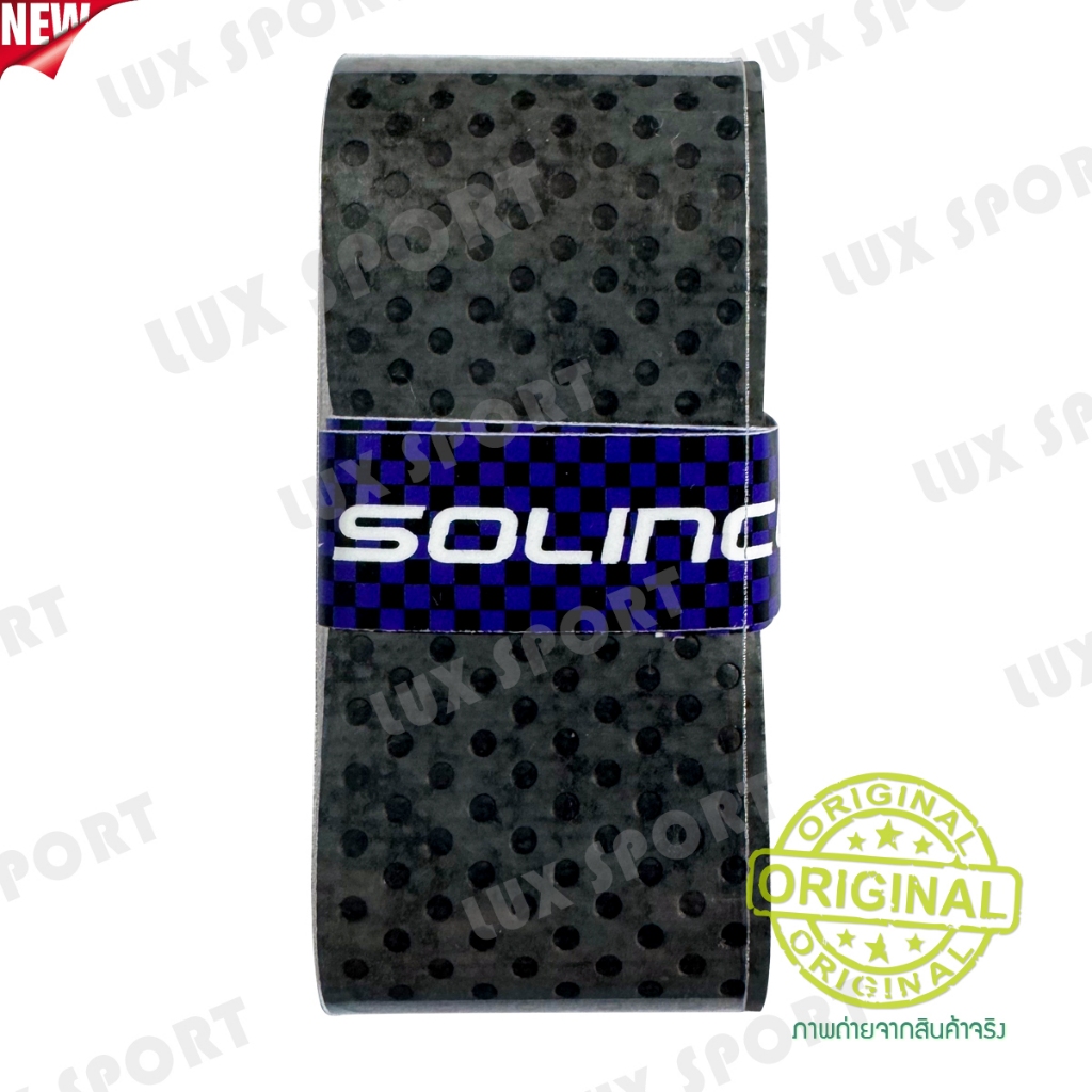ล็อตใหม่!! Solinco Dry Grip เหมาะสำหรับผู้เล่นเหงื่อลงด้ามจับเยอะ กริ๊ปพันด้ามไม้เทนนิส  ของแท้ 💯%