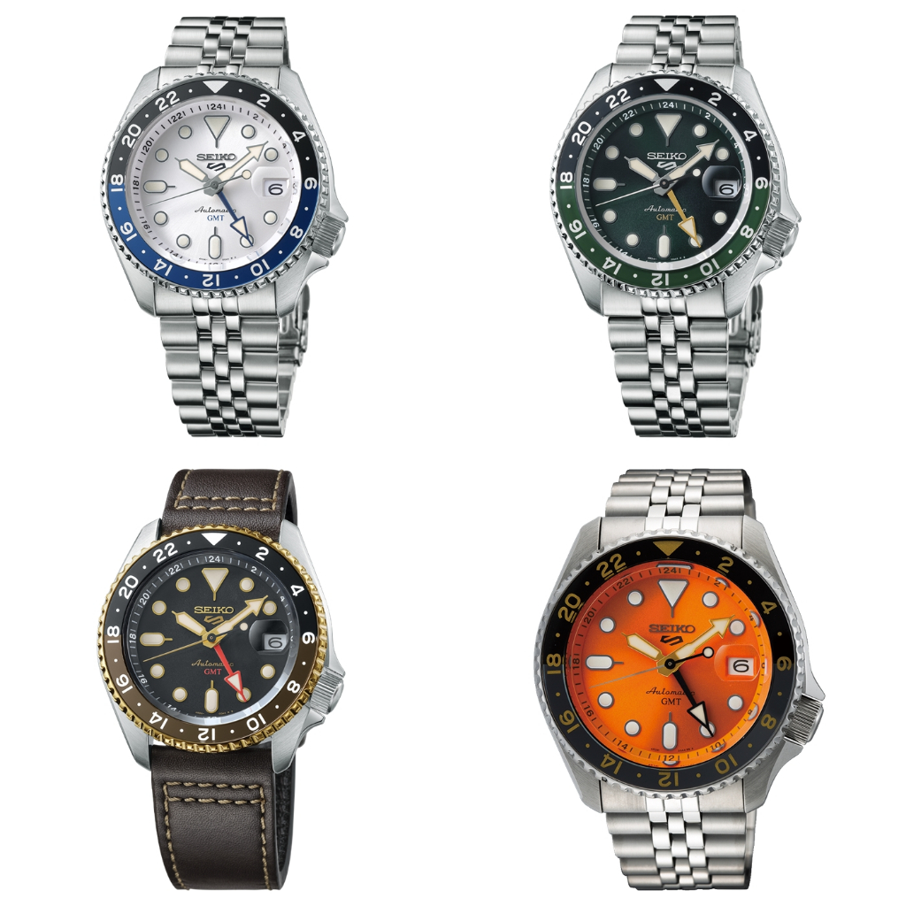 The New Seiko GMT 5 Sports Style GMT  SSK SSK033 SSK036  ประกันศูนย์ไทย 3 ปี