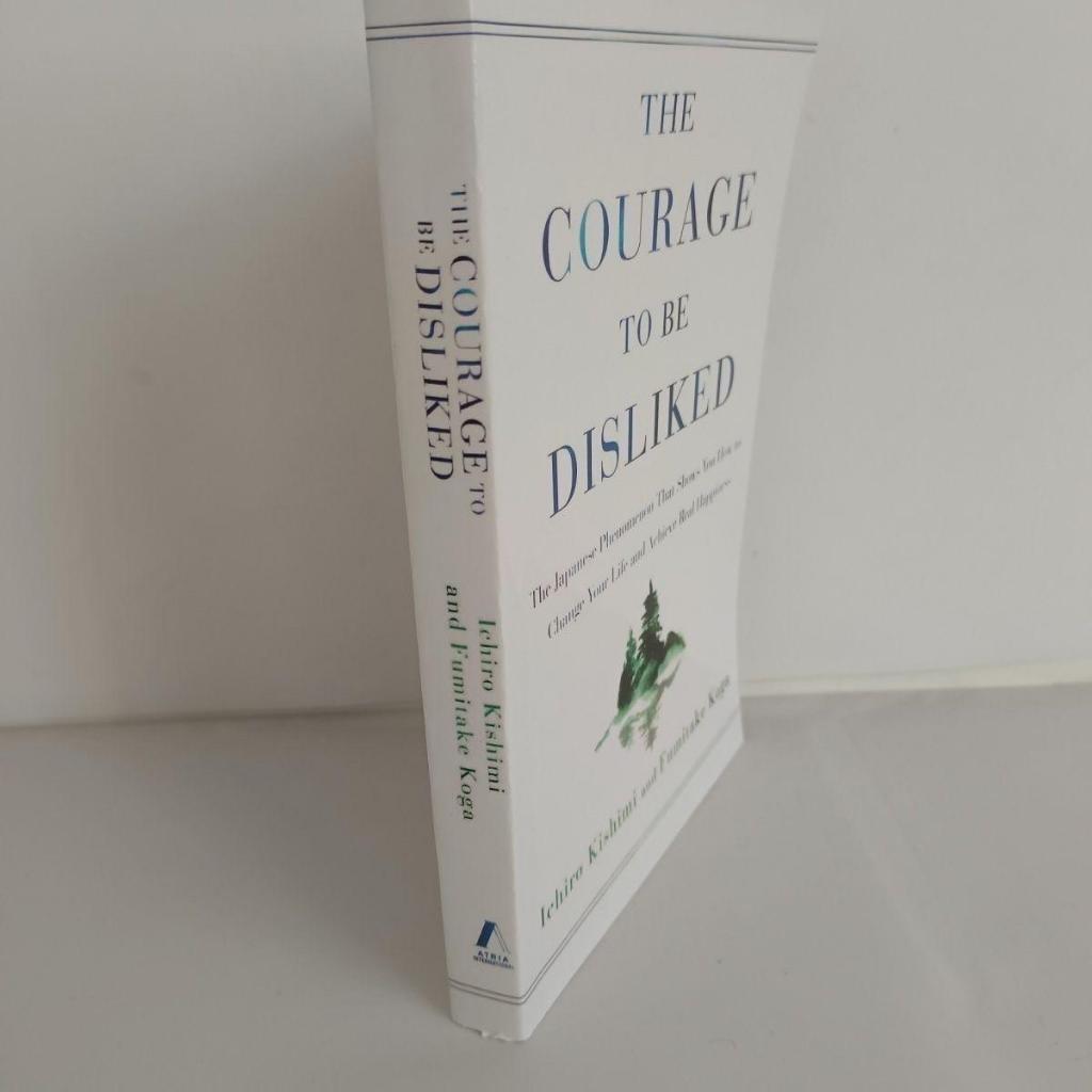 พร้อมส่งจากไทย หนังสือภาษาอังกฤษ【English Book】The Courage to Be Disliked by Ichiro Kishimi Motivational self-help book