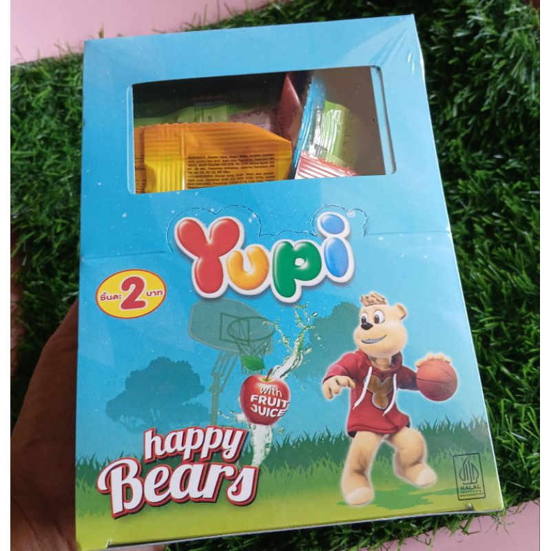 Yupi ยูปี้ แฮ้ปปี้แบรส์(ขนาด2บาท×24ซอง)