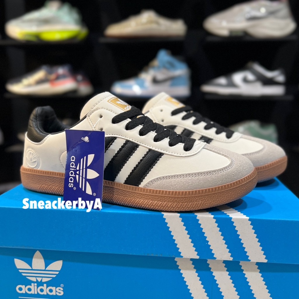 รองเท้าผ้าใบผู้ชายผู้หญิง Samba (พร้อมกล่อง) ไซส์ 36-45(แนะนำเผื่อ1ไซส์) สวย นุ่มเบาใส่สบาย