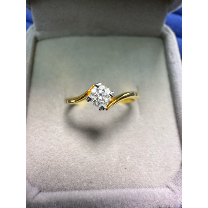 เพชรแท้ธรรมชาติ ทองแท้ 18k