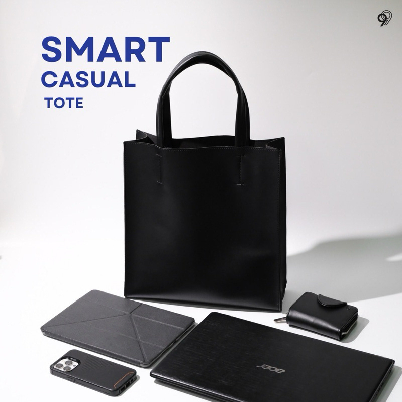 DOUBLE NINE : TIMMER TOTE กระเป๋าโท้ทโมเดิร์นมินิมอล