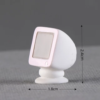 j079 เซ็ตเฟอร์นิเจอร์ โทนชมพู ของเล่นสะสม ตกแต่ง ดีไอวาย