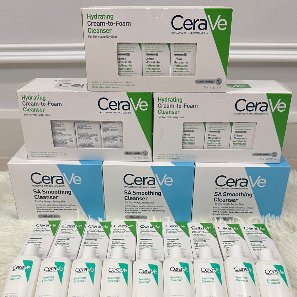 ของแท้100% ฉลากไทย Cerave Cleanser tester โฟมล้างหน้าเซราวีขนาดทดลอง พร้อมส่ง
