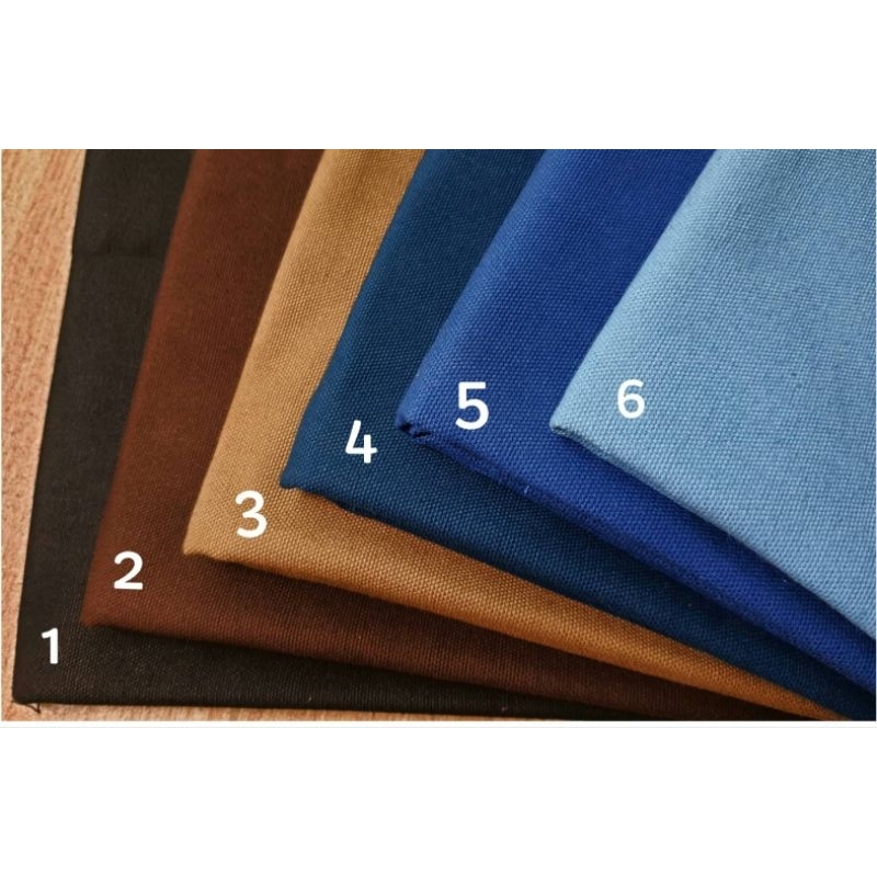 ผ้าแคนวาส 12ออนซ์ 28เฉดสี (90*110cm) ผ้าใบวาดรูป สำหรับงาน diy/painting ตัดยาวต่อเนื่องได้ค่ะ - รูปที่ 2