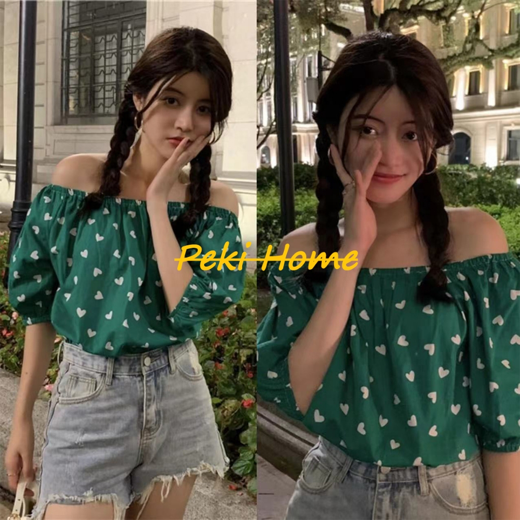 เสื้อยืดแขนสั้นแบบหลวม สวยและดูผอม