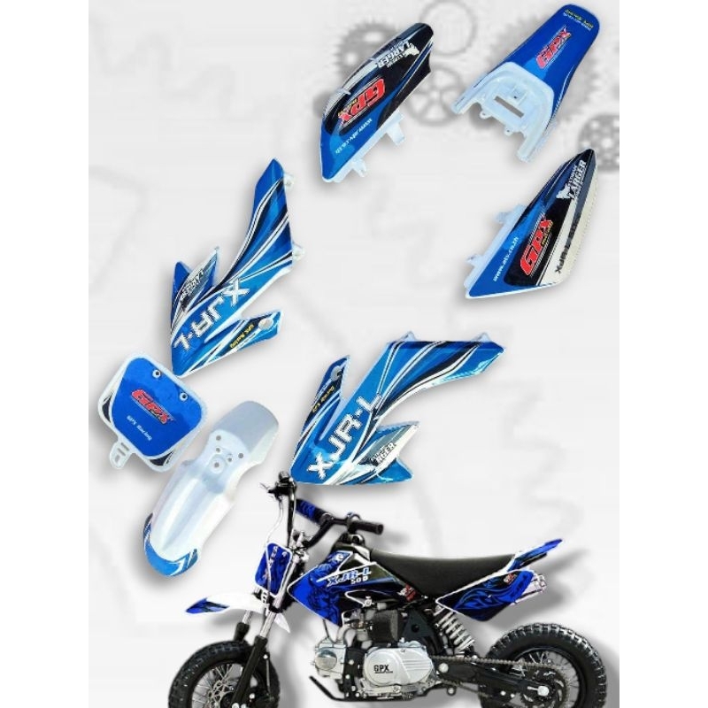 ชุดสติ๊กเกอร์ สำหรับใส่ GXP XJR-L 50cc สินค้าใหม่เก่าเก็บ สภาพดี