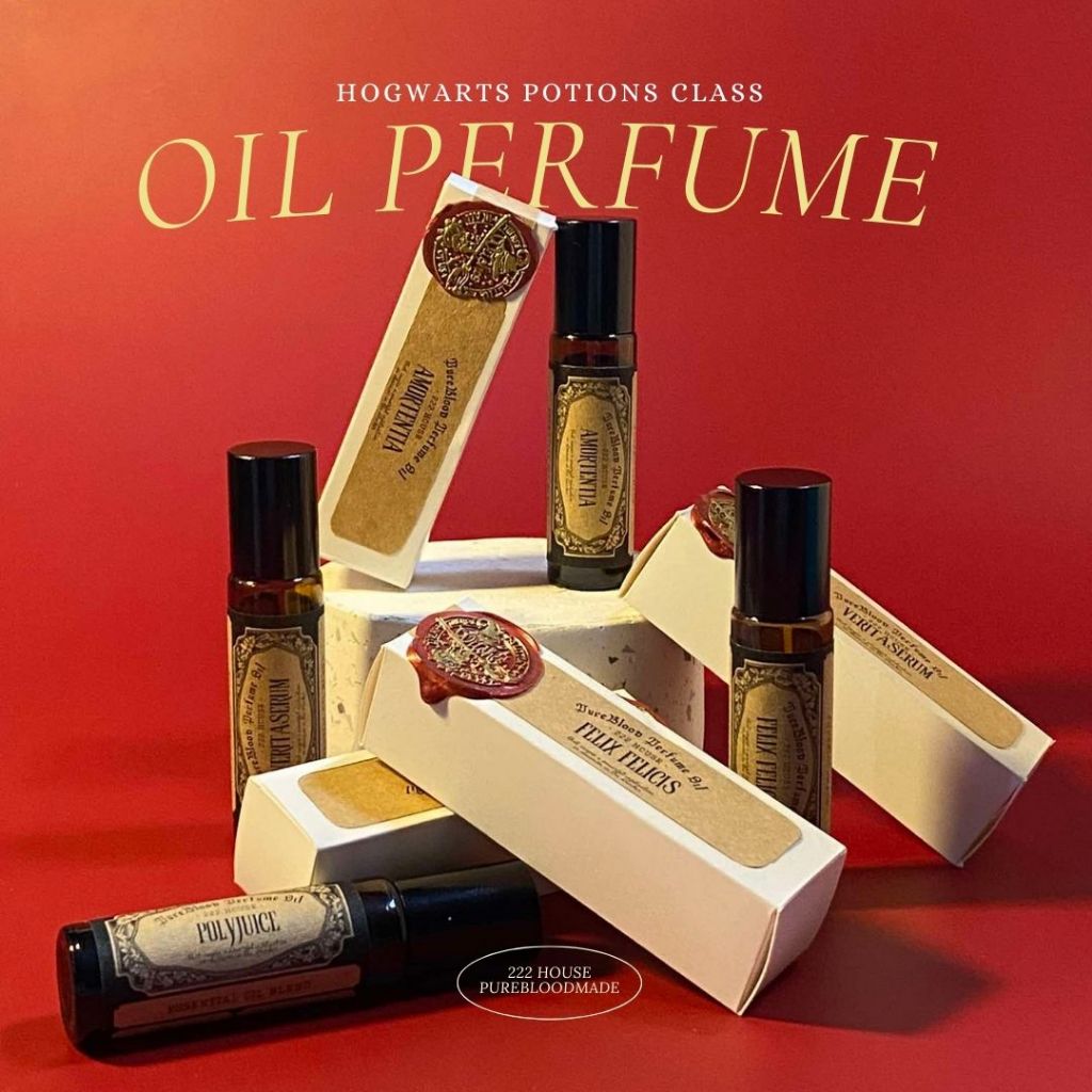 Oil Perfume | Hogwarts Potions Class Collection | ออยล์น้ำหอมเข้มข้น 222 House
