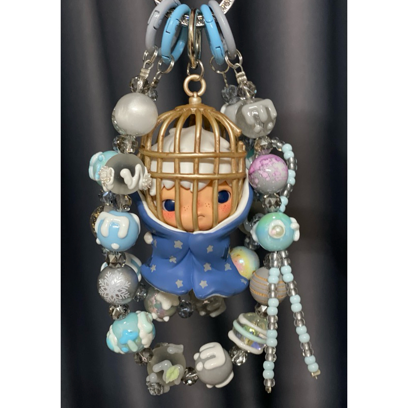 พวงกุญแจ น้อน Hirono #POPMART #Arttoy #แฟชั่นผู้หญิง #พวงกุญแจ